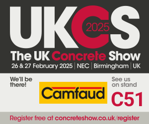 UK Concrete Show 2025 Stand Number C51 Poster